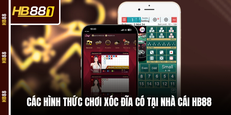xoc dia cac hinh thuc choi Các hình thức chơi Xóc Đĩa có tại nhà cái HB88